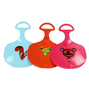 Санки-ледянки пластиковые с печатью